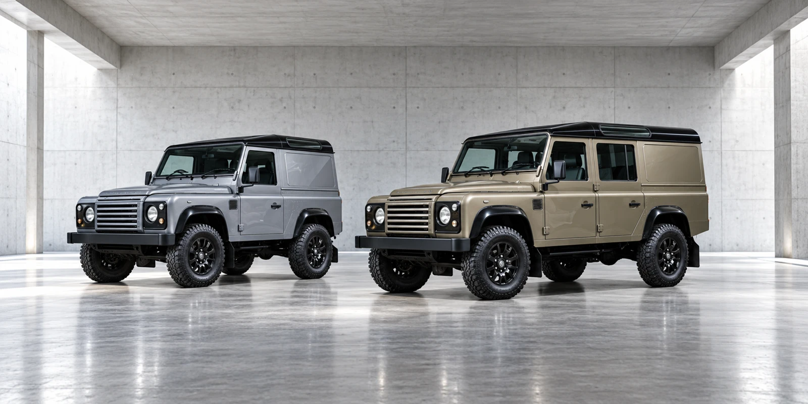 Defender XTech 90 and 110
