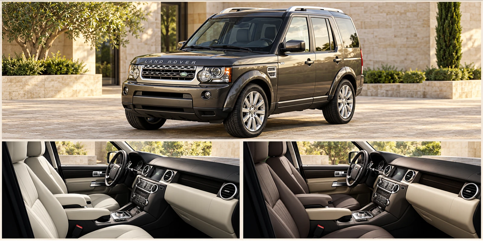 Discovery 4 HSE Luxury and its contrasting cabin trims
