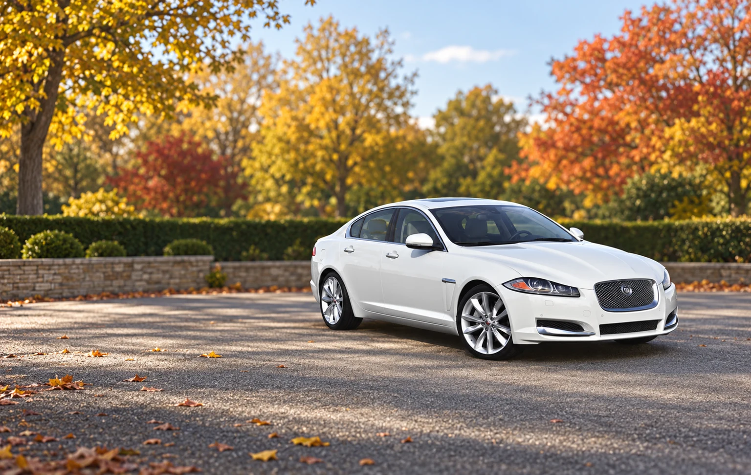 Jaguar XF in the AWD launch specification