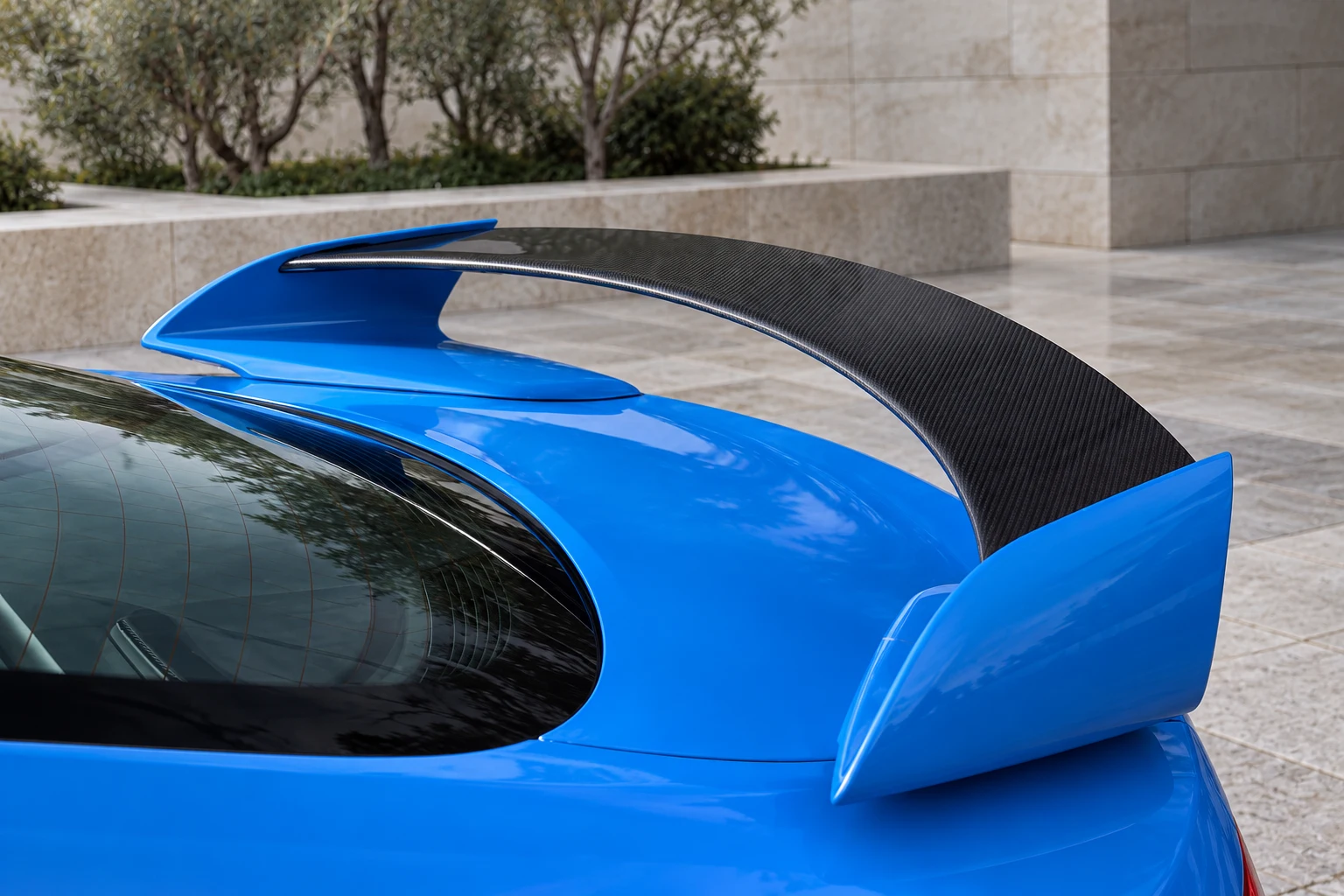 Rear wing detail